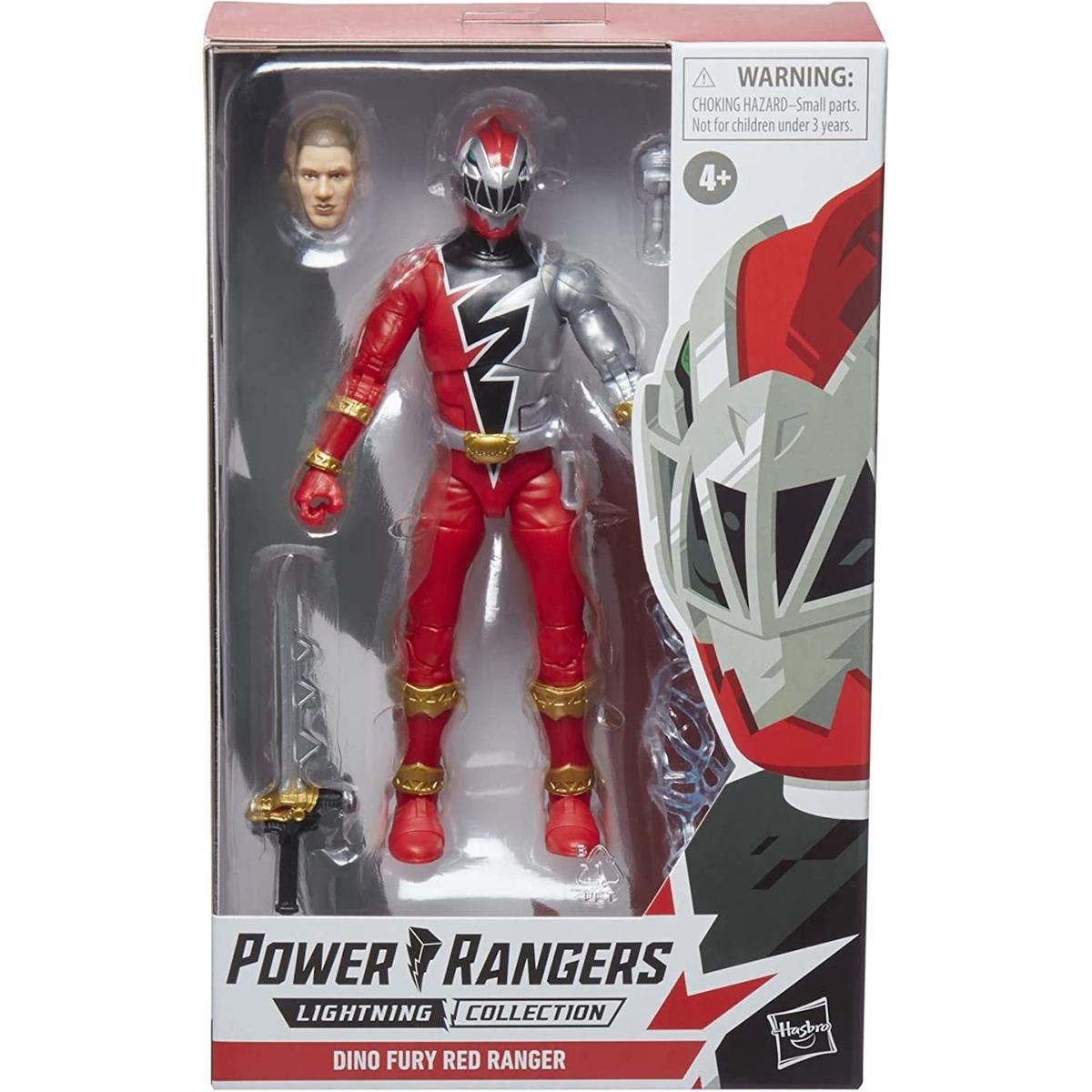 Figurka POWER RANGERS czerwony ranger dino fury hasbro dla dziecka nr. 2