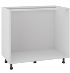 Korpus szafka kuchenna 51x82x90 cm dolna pod szuflady z akcesoriami biały do kuchni