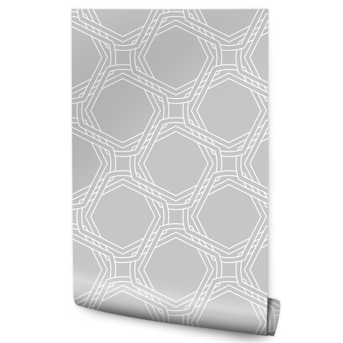 Tapeta Ścienna Do Salonu GEOMETRYCZNA Abstrakcja 53x1000 