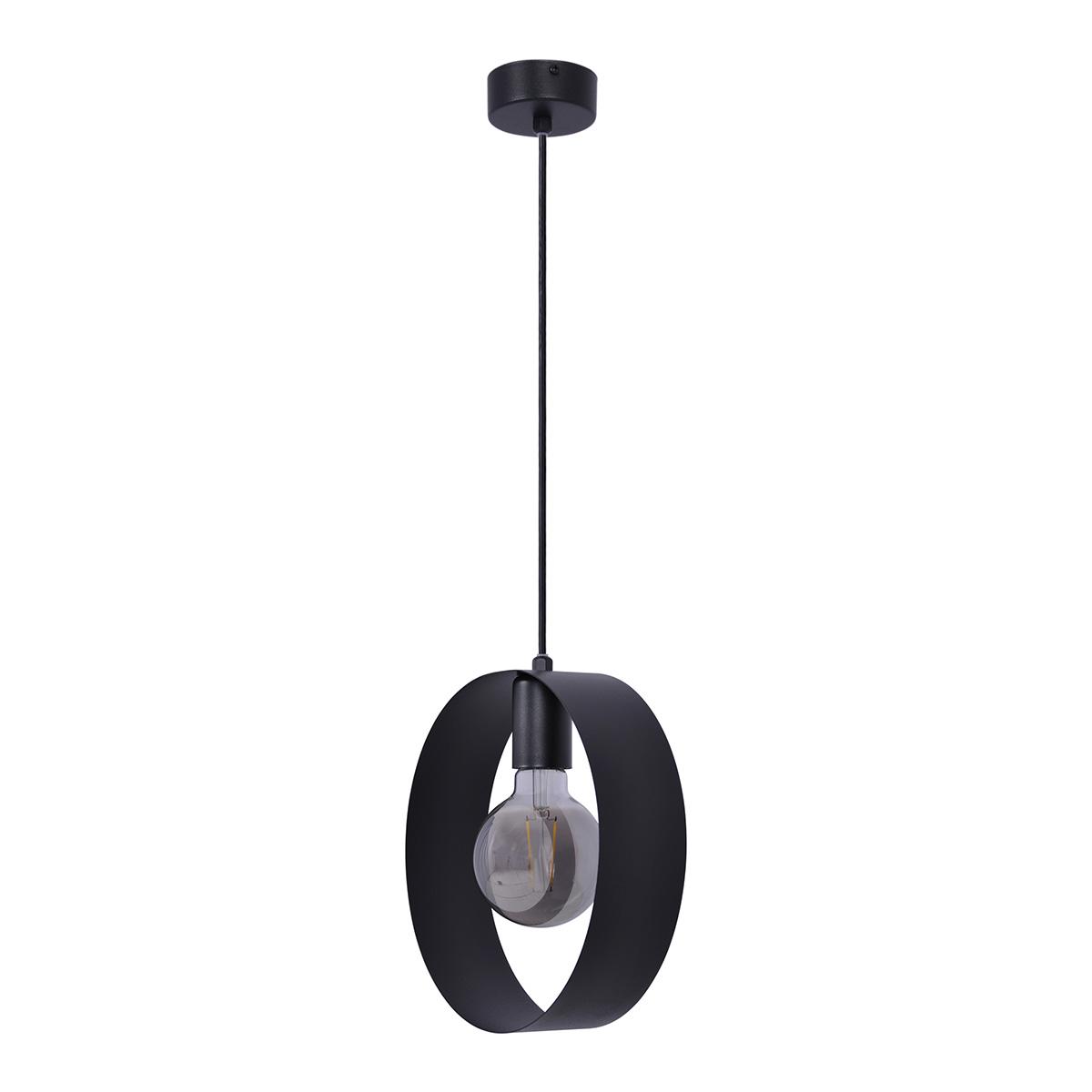 Lampa wisząca K-4975 EMI 25x95x25 cm do salonu lub pokoju czarny