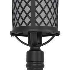 Lampa ogrodowa stojąca K-8217 CHICAGO 18x110x18 cm do ogrodu czarny - Miniaturka zdjęcia nr 4