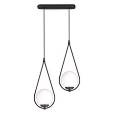 Lampa wisząca K-4771 NEVE BLACK 38x90x40 cm do salonu lub pokoju czarny - Miniaturka zdjęcia nr 1