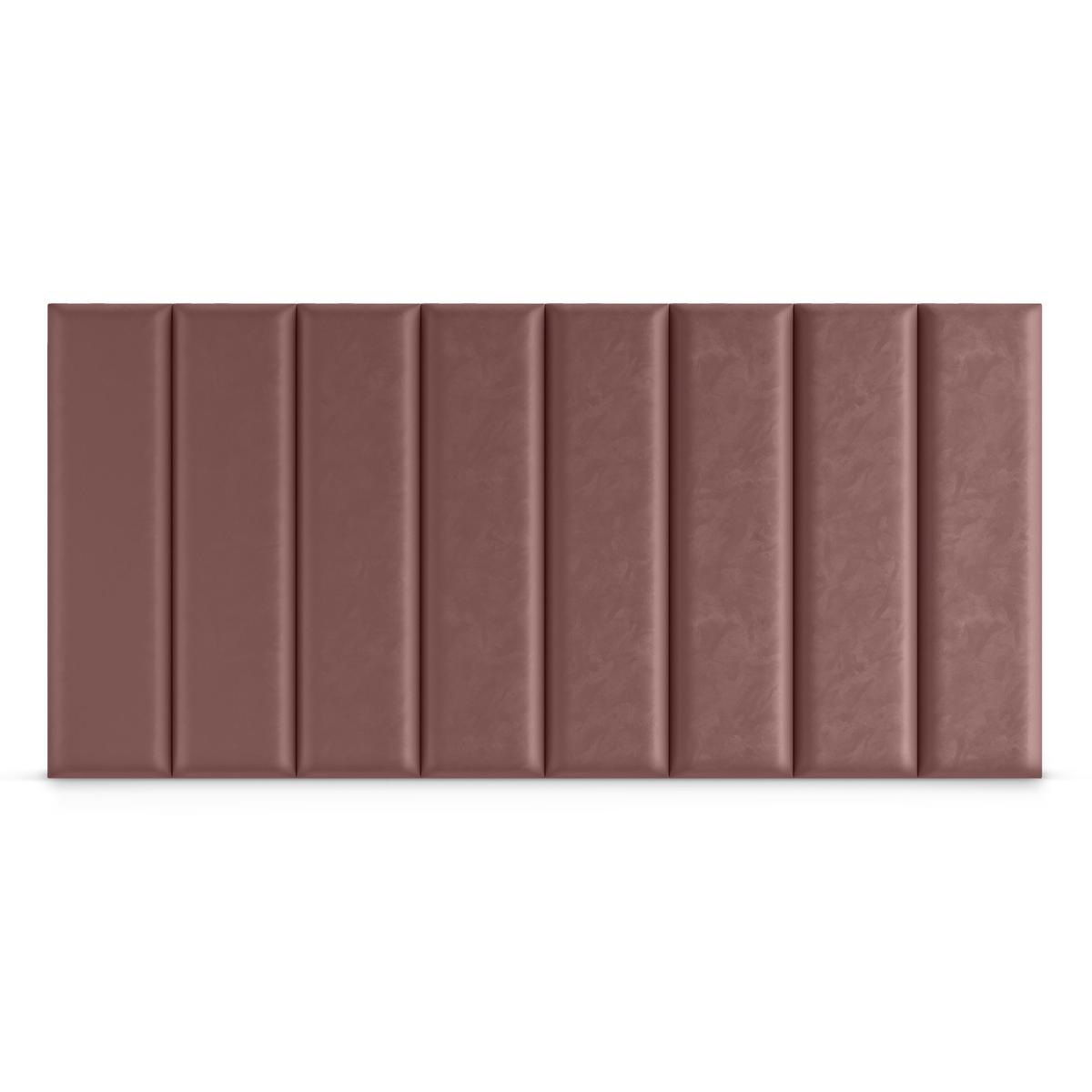 Panele tapicerowane 70x15 na ścianę prostokąt różówy  nr. 4