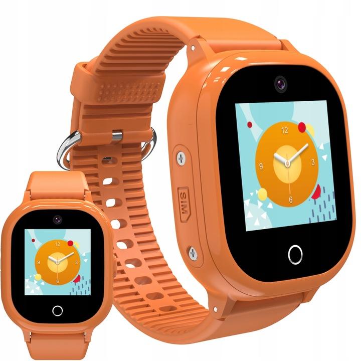 Zegarek Locon Watch Lite  smartwatch dla dziecka z GPS pomarańczowy