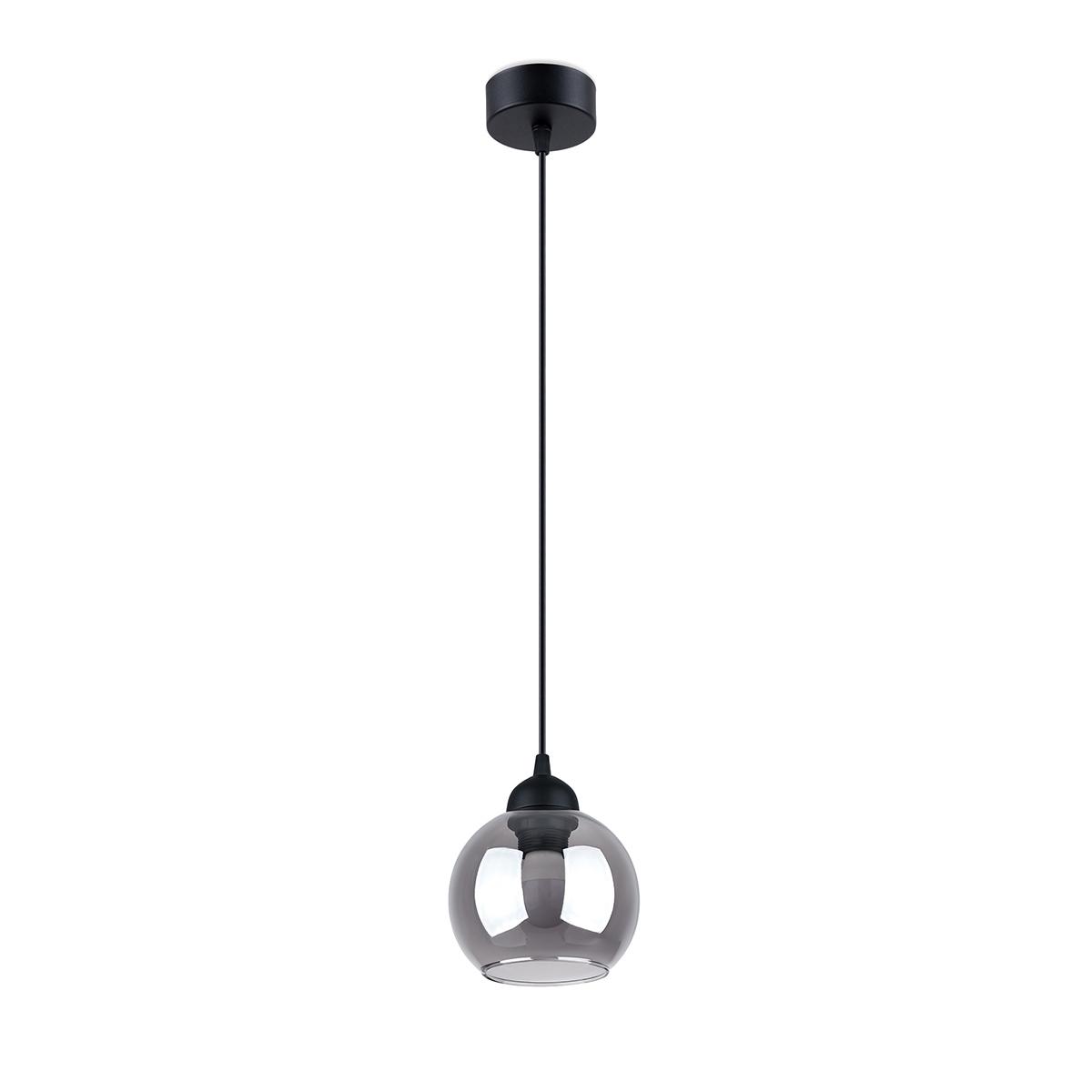 Lampa wisząca ALINO 1 czarna 130x15x15cm nowoczesna E27 do salonu nr. 1