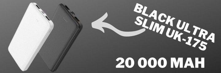 Powerbank ULTRASLIM 20000 mAh czarny nr. 5