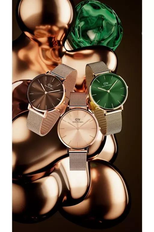 ZEGAREK DAMSKI DANIEL WELLINGTON DW00100479 - PETITE EMERALD 28mm (zw501g) nr. 5