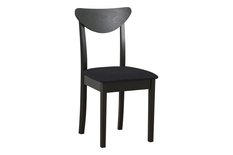 Krzesło drewniane VESTA 87x42x43 cm drewniane bukowe do jadalni czarne - Miniaturka zdjęcia nr 1