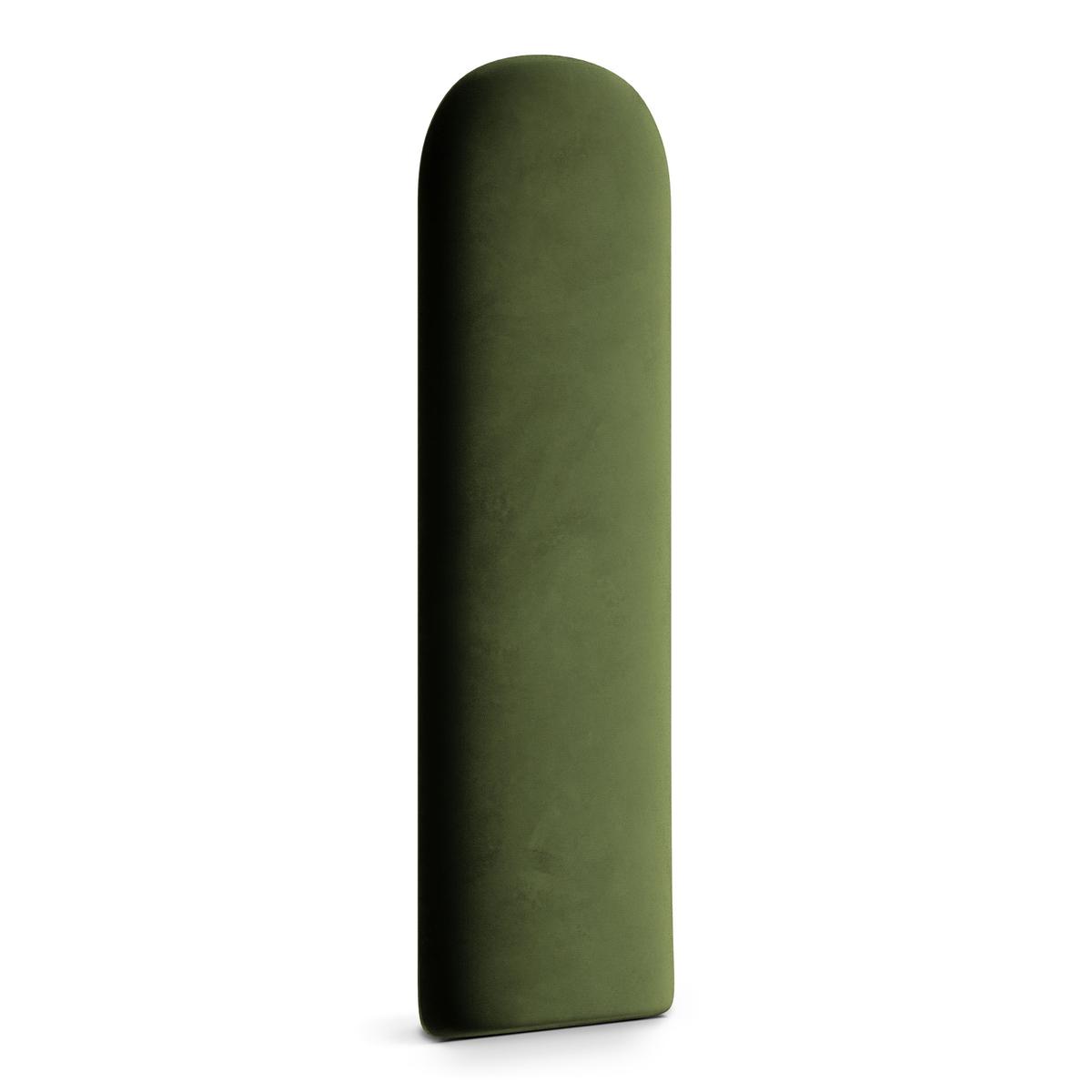 Panele tapicerowane 30x100 cm płotek magic velvet khaki nr. 3