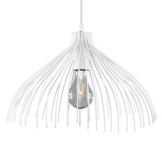 Lampa wisząca UMB biały 125x40x40cm nowoczesna E27 do salonu - Miniaturka zdjęcia nr 1