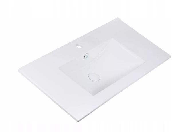 Szafka łazienkowa FLOW 80 cm z umywalką biały nr. 13