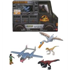Jurassic world dominion park jurajski minis flight or fight 5-pak dla dziecka 