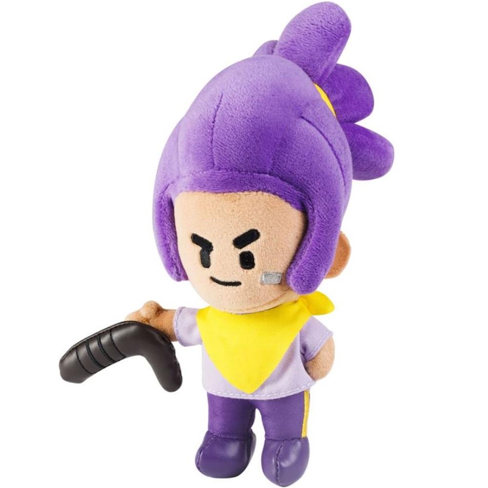 BRAWL STARS ORYGINALNA MIĘKKA MASKOTKA PLUSZ PLUSZAK ZADYMIARZ SHELLY 18cm