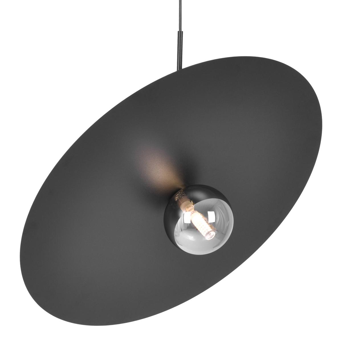 Lampa wisząca K-5383 FERMI 60x95x60 cm do salonu lub pokoju czarny/grafitowy