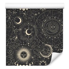 Tapeta Ścienna Znaki ZODIAKU Księżyce Planety Boho  - Miniaturka zdjęcia nr 4