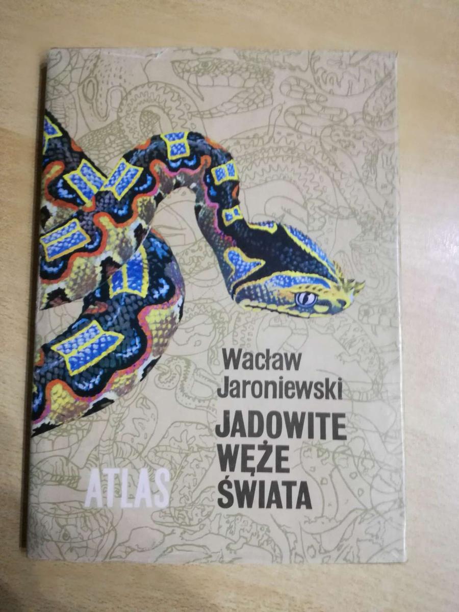 Książka Atlas Jadowite węże świata. nr. 1