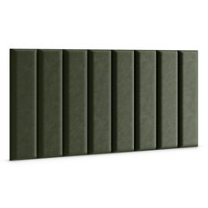 Panele tapicerowane 80x20 na ścianę prostokąt khaki - Miniaturka zdjęcia nr 3