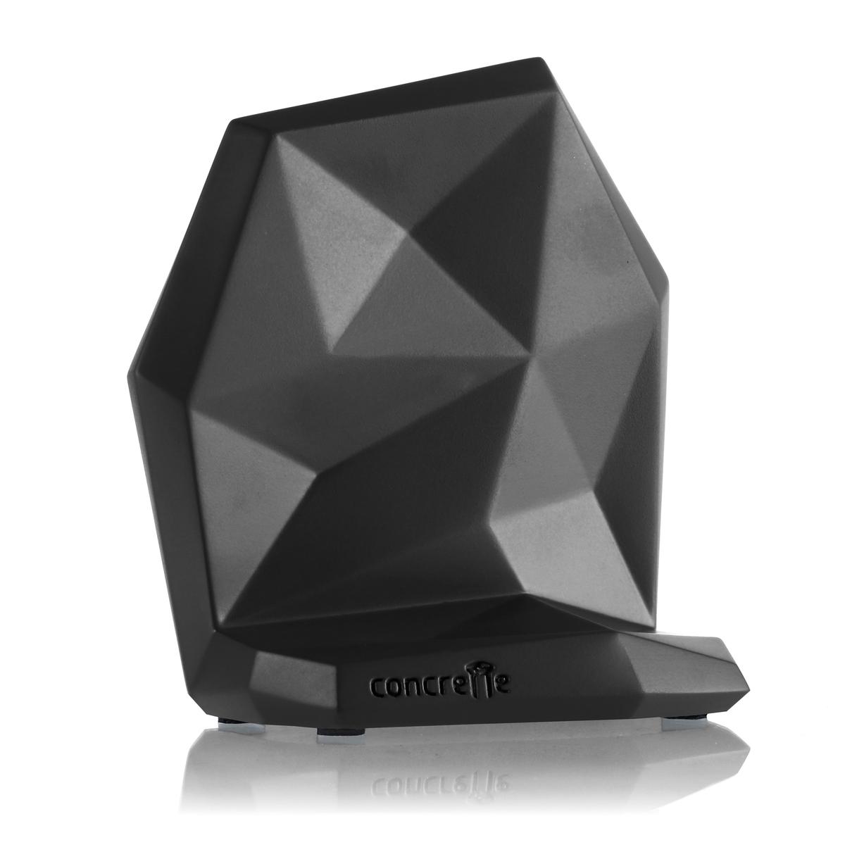 Podpórka do książek Low-Poly Black Matt Poli