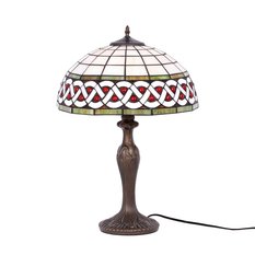 Lampka stołowa / nocna K-G162208 TIFANY 40x59x27 cm do salonu lub pokoju wielokolorowy