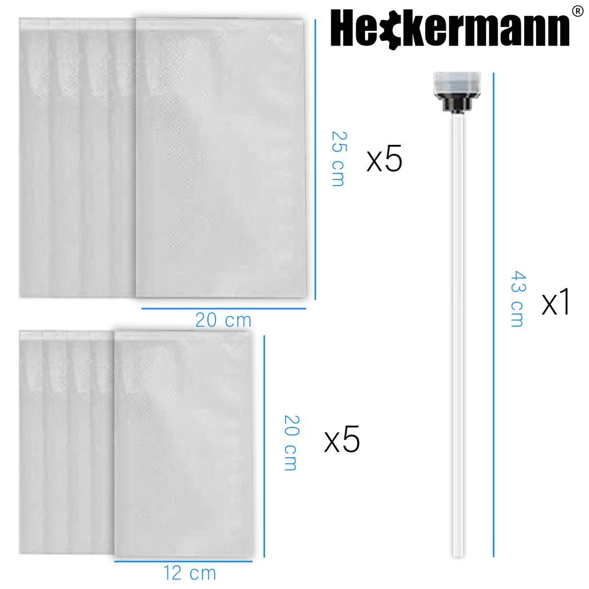 Zgrzewarka próżniowa Heckermann 2800 Czarna nr. 9