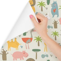 Tapeta dla dzieci – Dzikie zwierzęta  - Miniaturka zdjęcia nr 3