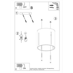 Plafon INEZ biały 10x10x10cm nowoczesna lampa G9 do salonu - Miniaturka zdjęcia nr 6