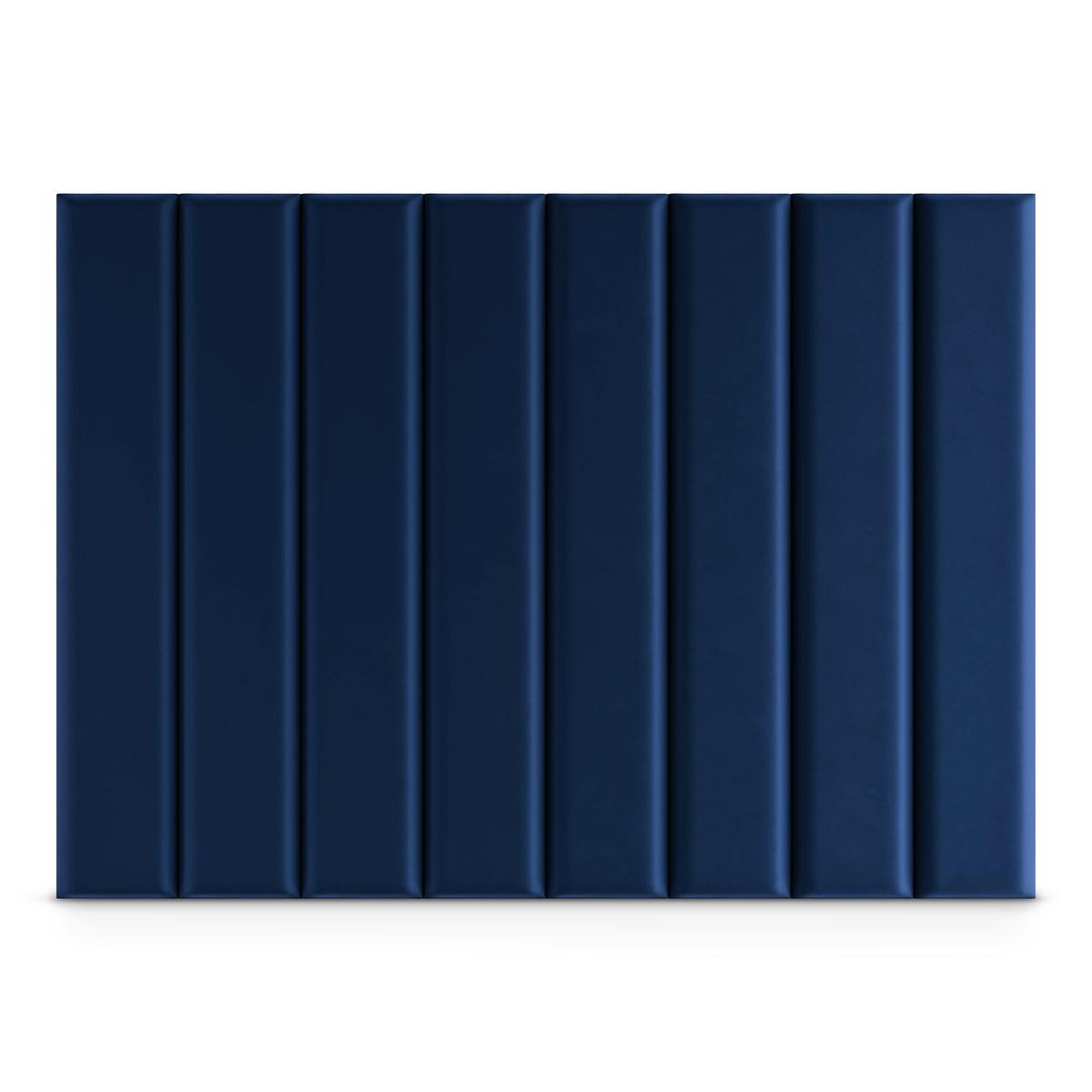 Panele tapicerowane 100x20 na ścianę magic velvet granatowy nr. 4