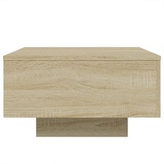 Stolik kawowy 55x55x31 cm dąb sonoma elegancki do salonu - Miniaturka zdjęcia nr 6