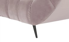 Sofa GAPPA 200x94x82 cm nowoczesna kanapa pikowana wersal jasny róż do salonu - Miniaturka zdjęcia nr 7