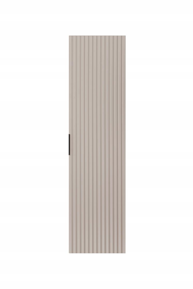 Słupek łazienkowy 136 cm regał kaszmir wisząca ryflowany front mdf półki flow nr. 4