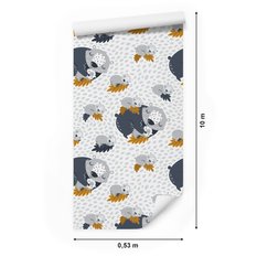 Tapeta misie koala liście rośliny pokój dziecka  - Miniaturka zdjęcia nr 2