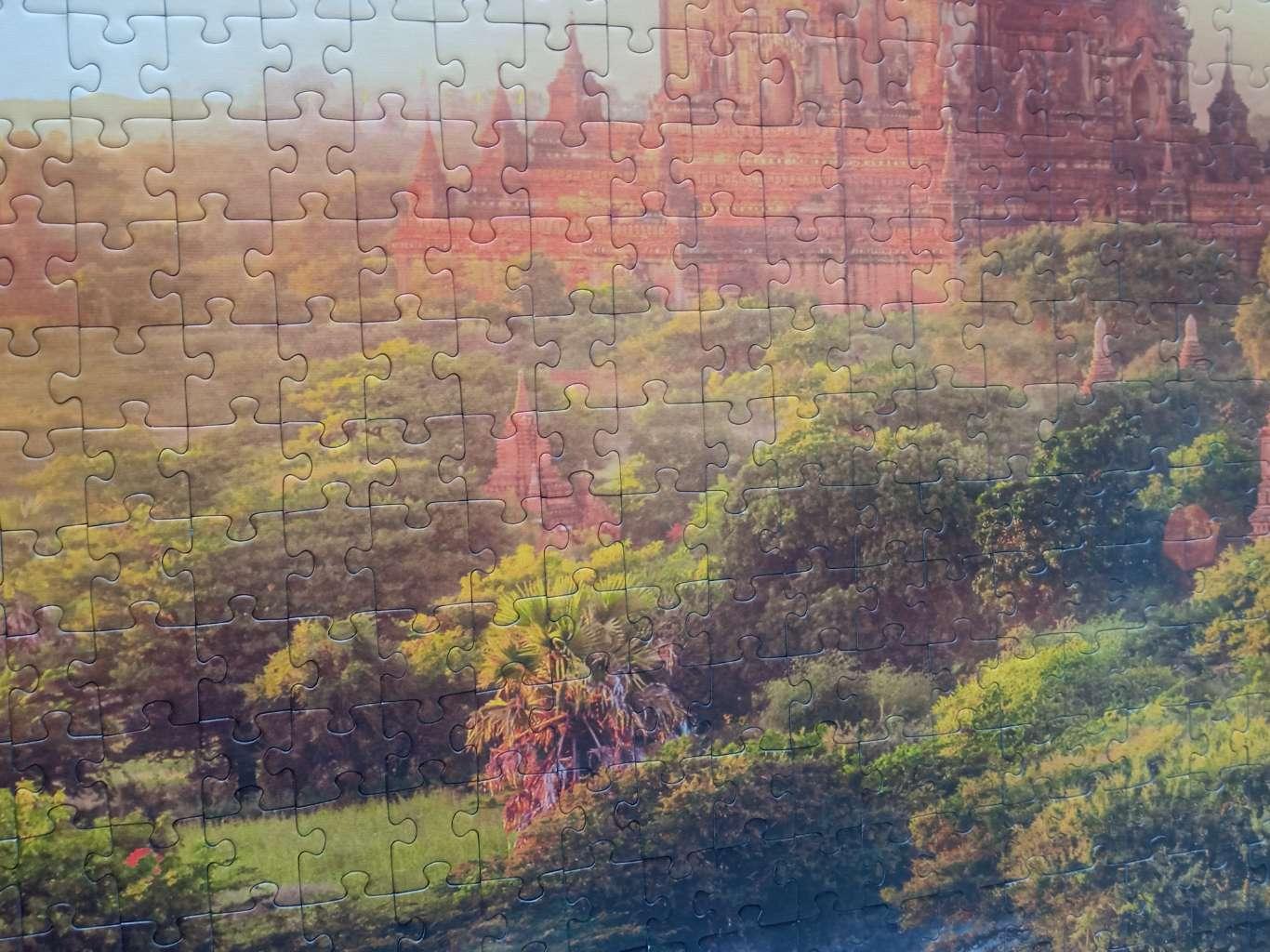 Puzzle 1000 el Kompletne Trefl Starożytna Świątynia