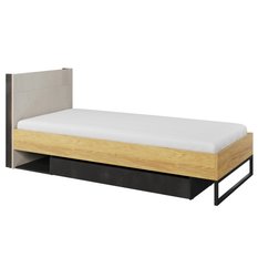 Łóżko Teen Flex 90x200 cm do sypialni hikora naturalna - Miniaturka zdjęcia nr 1