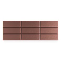 Panele tapicerowane 60x20 cm na ścianę magic velvet brudny róż - Miniaturka zdjęcia nr 4