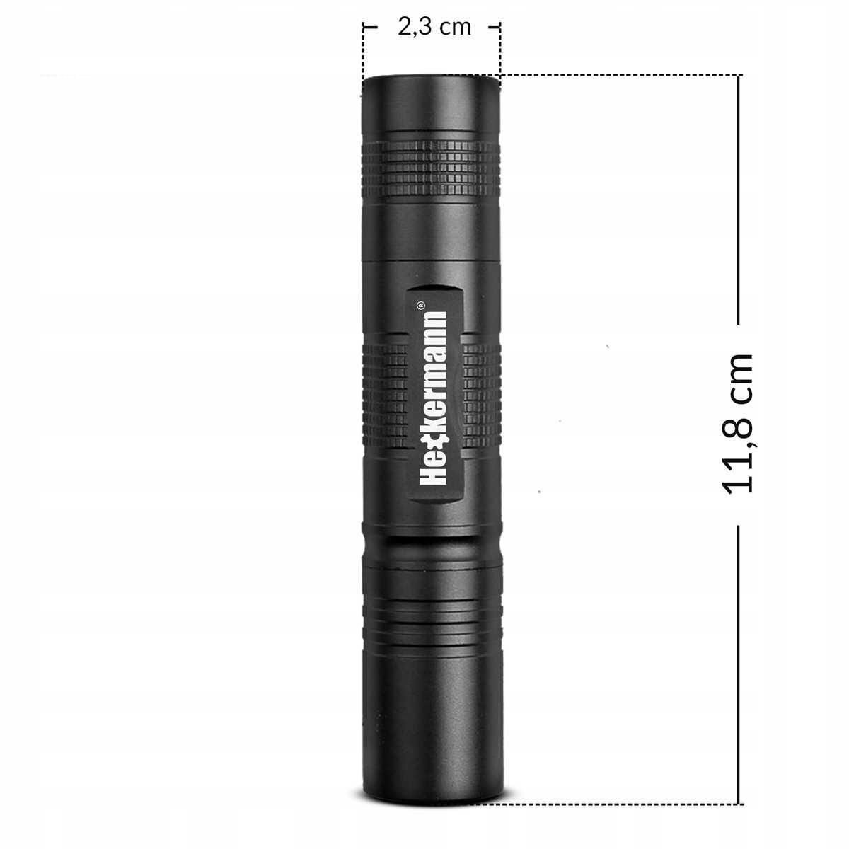 Latarka akumulatorowa taktyczna LED Heckermann W69 nr. 12