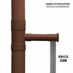 Zbieracz, łapacz wody deszczowej z zaworem, 100mm - Miniaturka zdjęcia nr 2