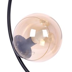 Lampa wisząca K-5123 VENTA 50x100x14 cm do salonu lub pokoju bursztynowy/czarny - Miniaturka zdjęcia nr 3