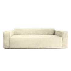 Kanapa rozkładana Verona 248x52x93 cm wersalka z funkcją spania i pojemnikiem sprężyny bonell sztruks beżowa do salonu WERONA - Miniaturka zdjęcia nr 8