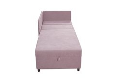 Łóżko rozkładane dla dzieci Viluś 106x75x80 cm sofa narożnik jednoosobowy do pokoju z funkcją spania i przechowywania różowy - Miniaturka zdjęcia nr 10