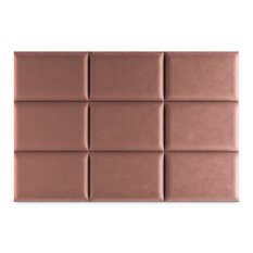 Panele tapicerowane 60x40 cm na ścianę magic velvet brudny róż - Miniaturka zdjęcia nr 4