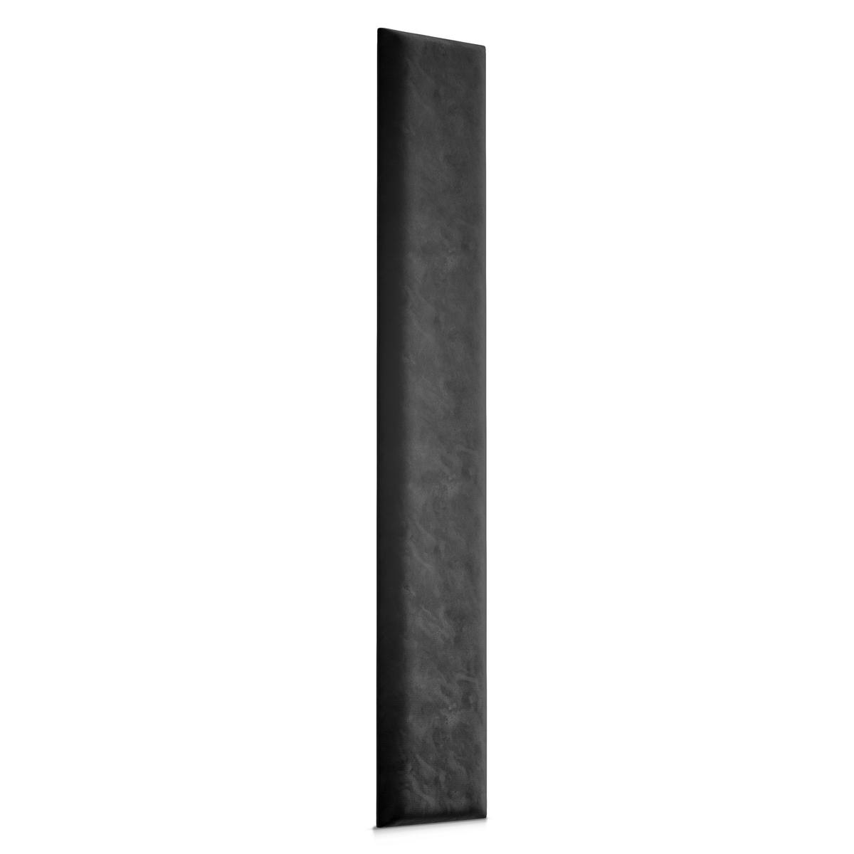 Panele tapicerowane 100x20 na ścianę wezgłowie grafitowy