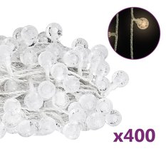 Lampki na choinkę 40 m 400 LED 8 funkcji światełka niebieskie na święta do salonu - Miniaturka zdjęcia nr 1