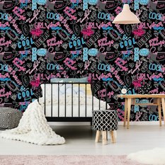 Tapeta Młodzieżowa NAPISY Girl Power Typografia  - Miniaturka zdjęcia nr 3