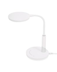 Lampka biurkowa K-BL1237 DINO 18x37x18 cm do biura lub pokoju biały - Miniaturka zdjęcia nr 4