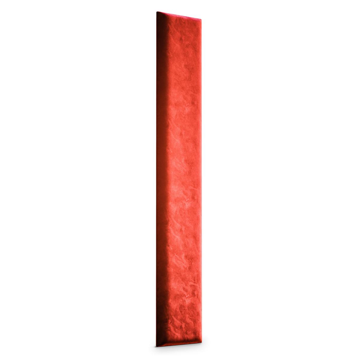 Panele tapicerowane 100x20 cm na ścianę magic velvet czerwony nr. 3