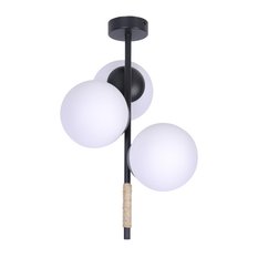 Lampa sufitowa K-4952 TAMBO 35x54x35 cm do salonu lub pokoju czarny/biały matowy - Miniaturka zdjęcia nr 1