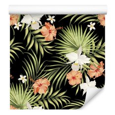 Tapeta Do Salonu EGZOTYCZNE Liście Kwiaty Natura  - Miniaturka zdjęcia nr 7