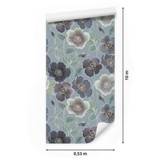 Tapeta KWIATY Rośliny w Stylu Vintage Natura Dekor - Miniaturka zdjęcia nr 2