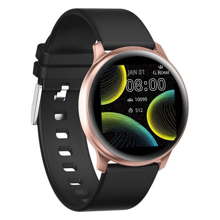 SMARTWATCH DAMSKI G. Rossi SW010-14 rosegold/black (sg005n) nr. 3