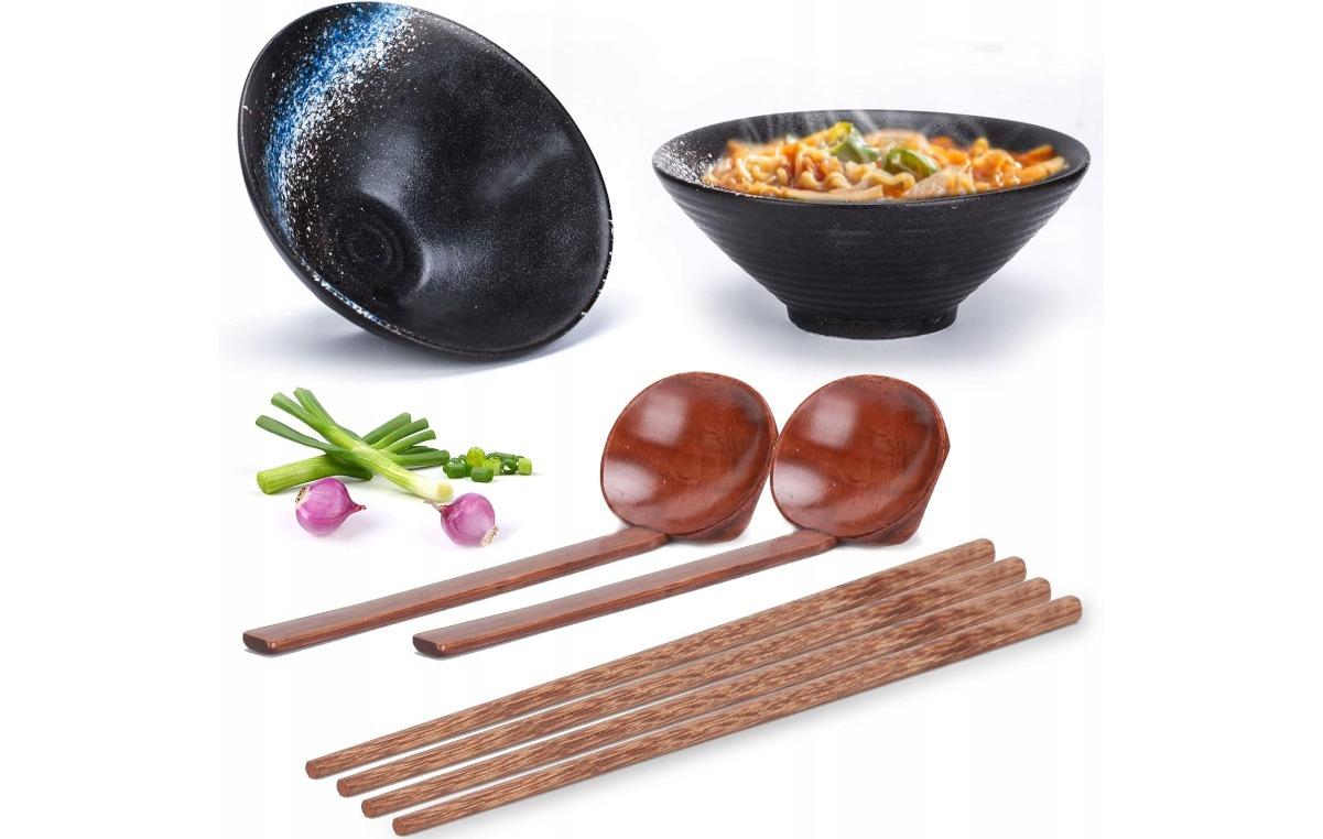 Zestaw misek do ramen azjatyckie PAŁECZKI ŁYŻKI x2 Ramen Bowl nr. 2